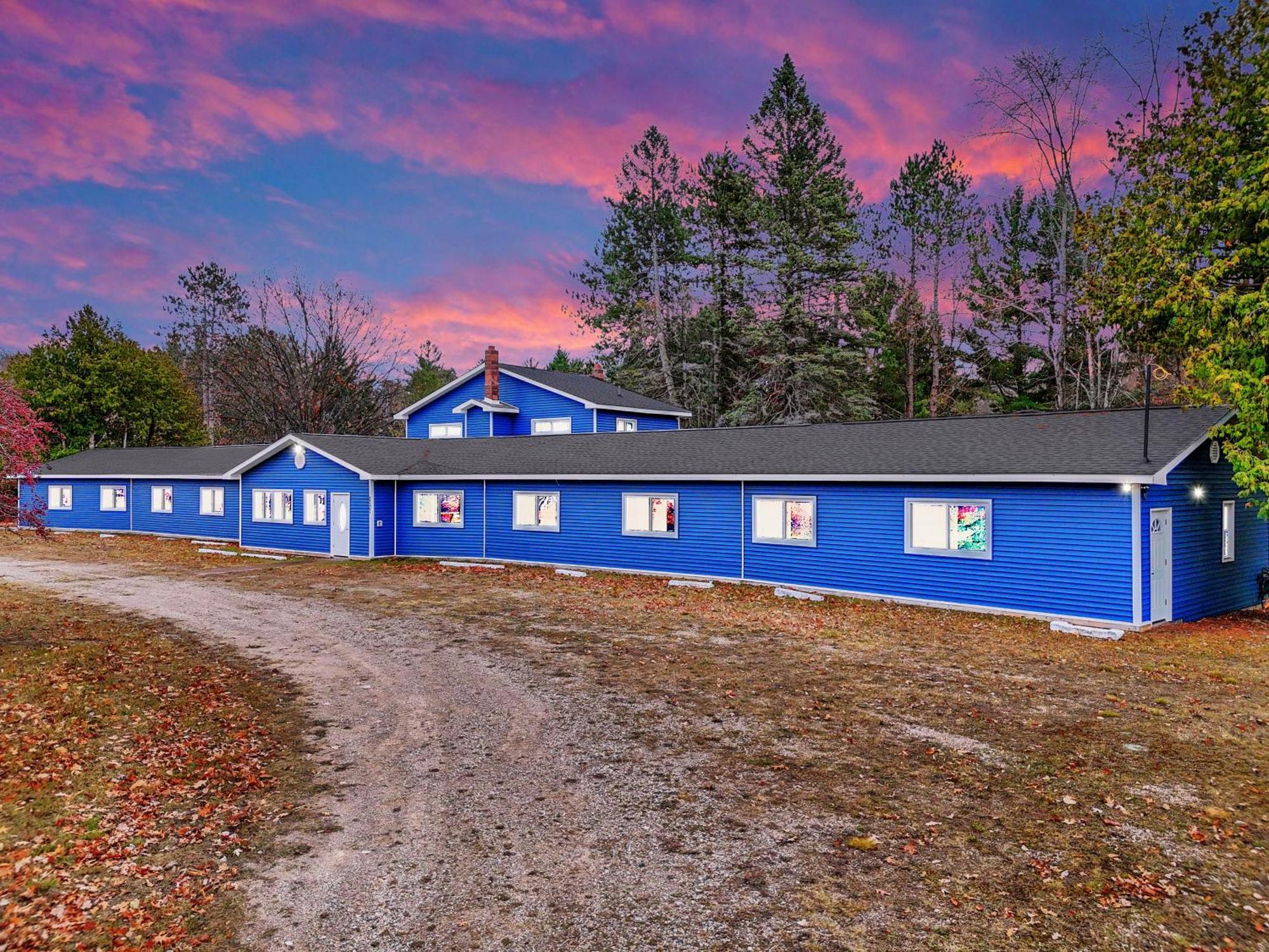 The Blue Anchor Unit #8 Motel Houghton Lake Exterior photo